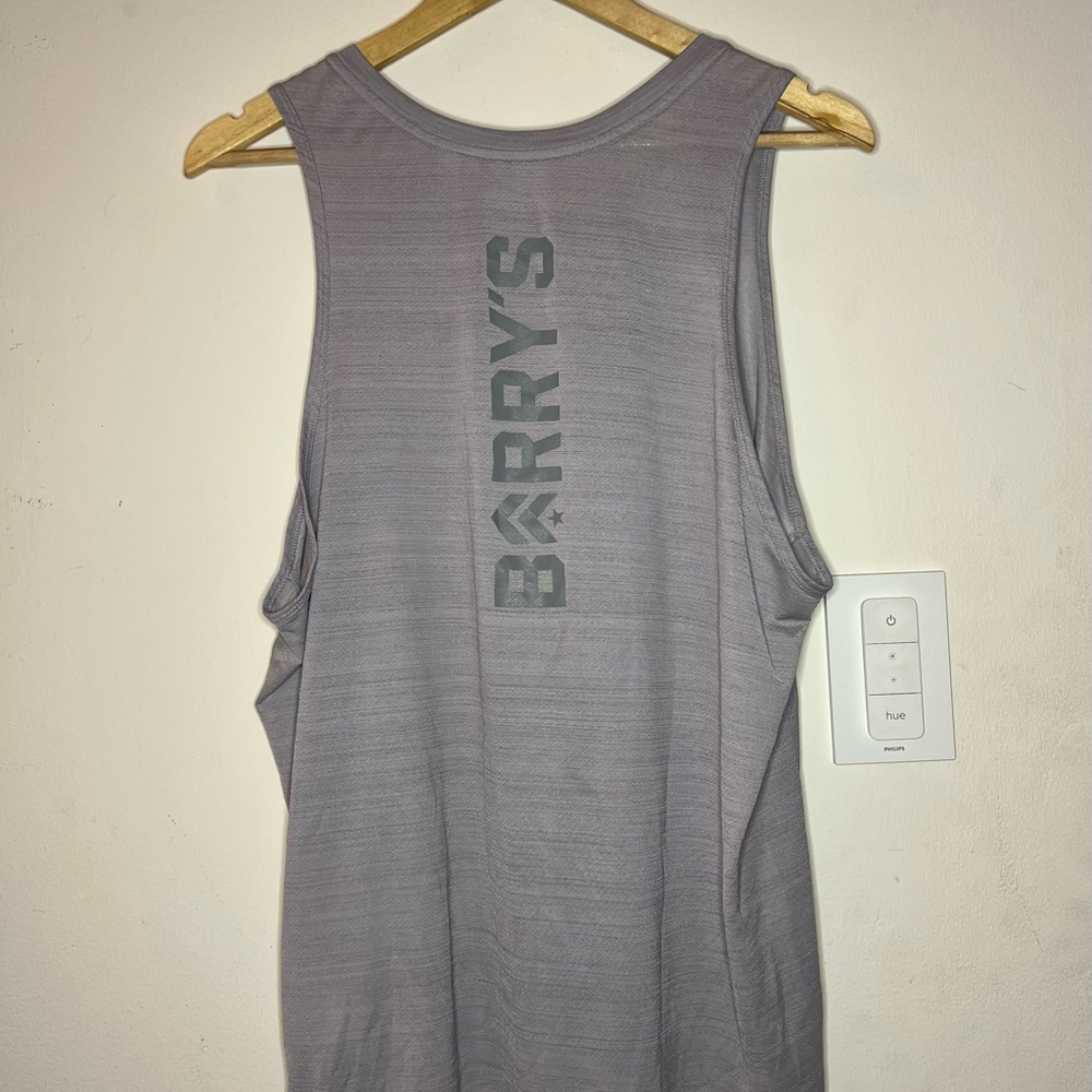 Nike Barry’s Bootcamp Men’s Gray Tank Top